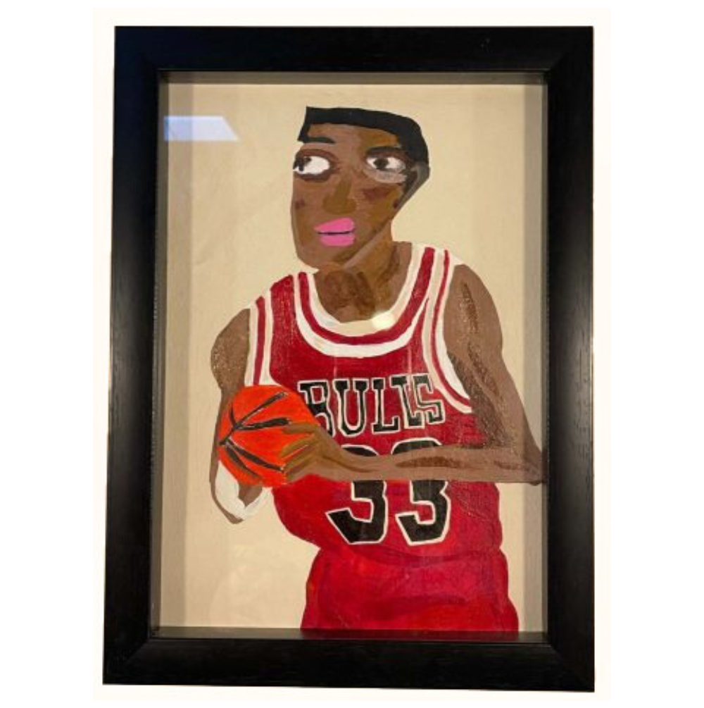 Basketball Portrait 2 NOT FOR SALE