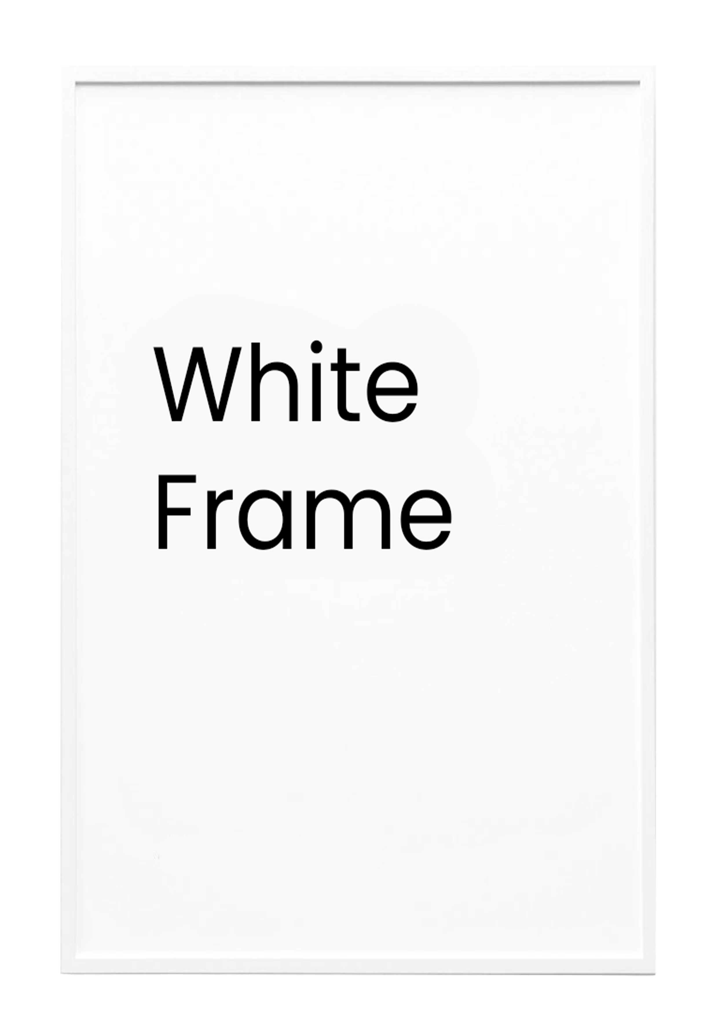 White Frame