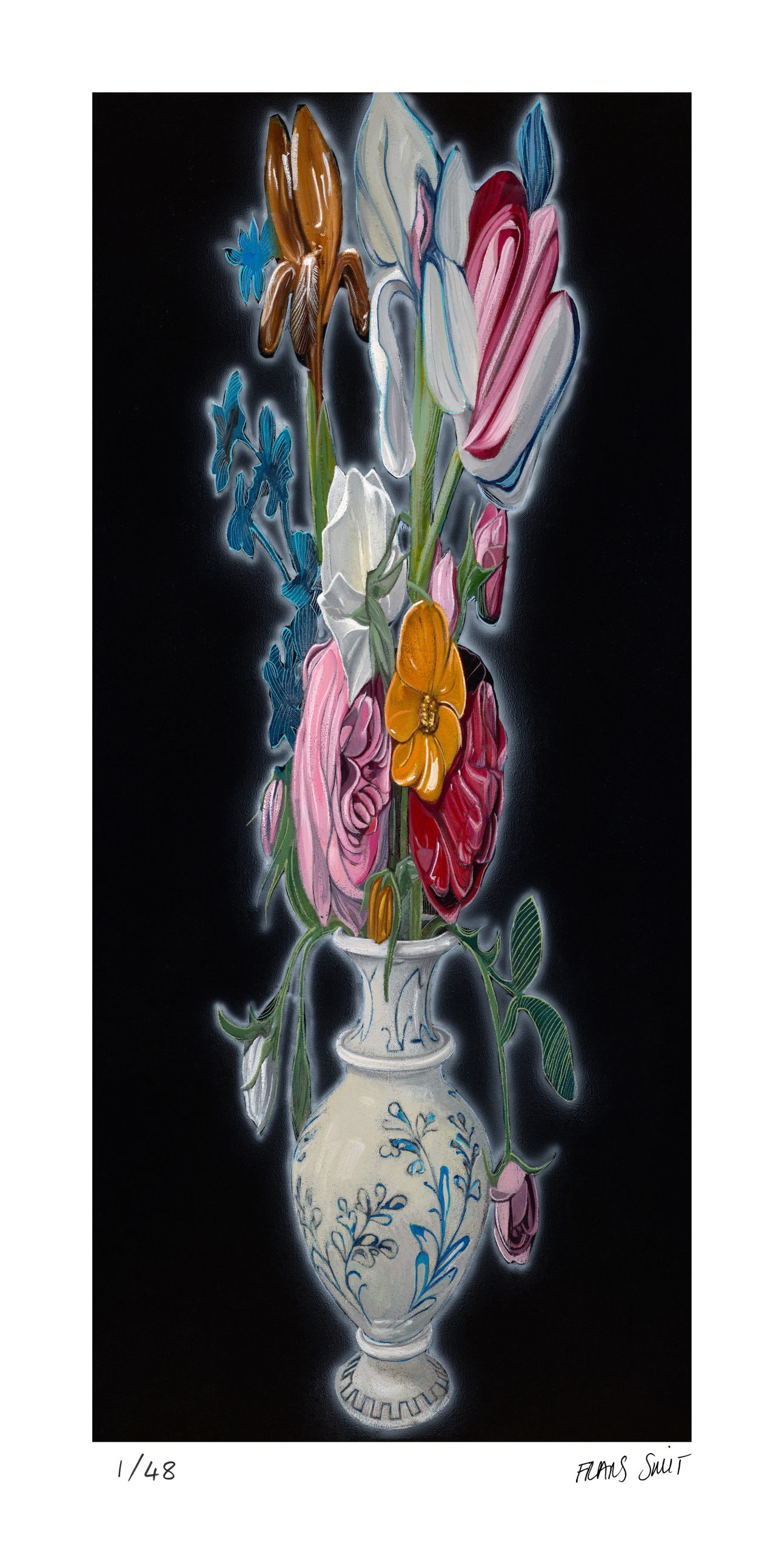 Frans Smit — Narrow Flowers (Irregular size)